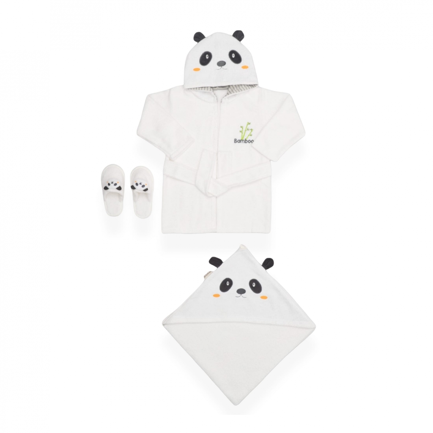 BEBITOF-30037 BORNOZ SET