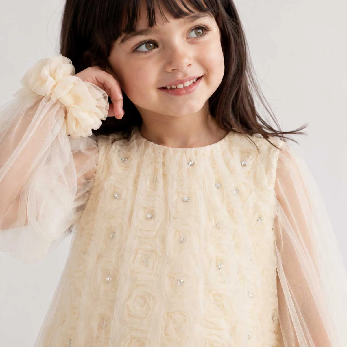 SWEETME-6044 2/6 ELBISE