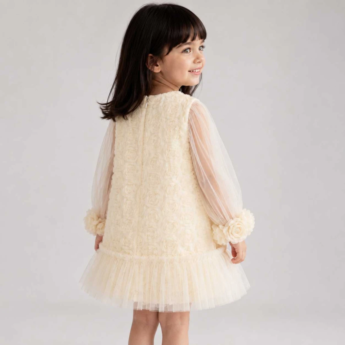 SWEETME-6044 2/6 ELBISE