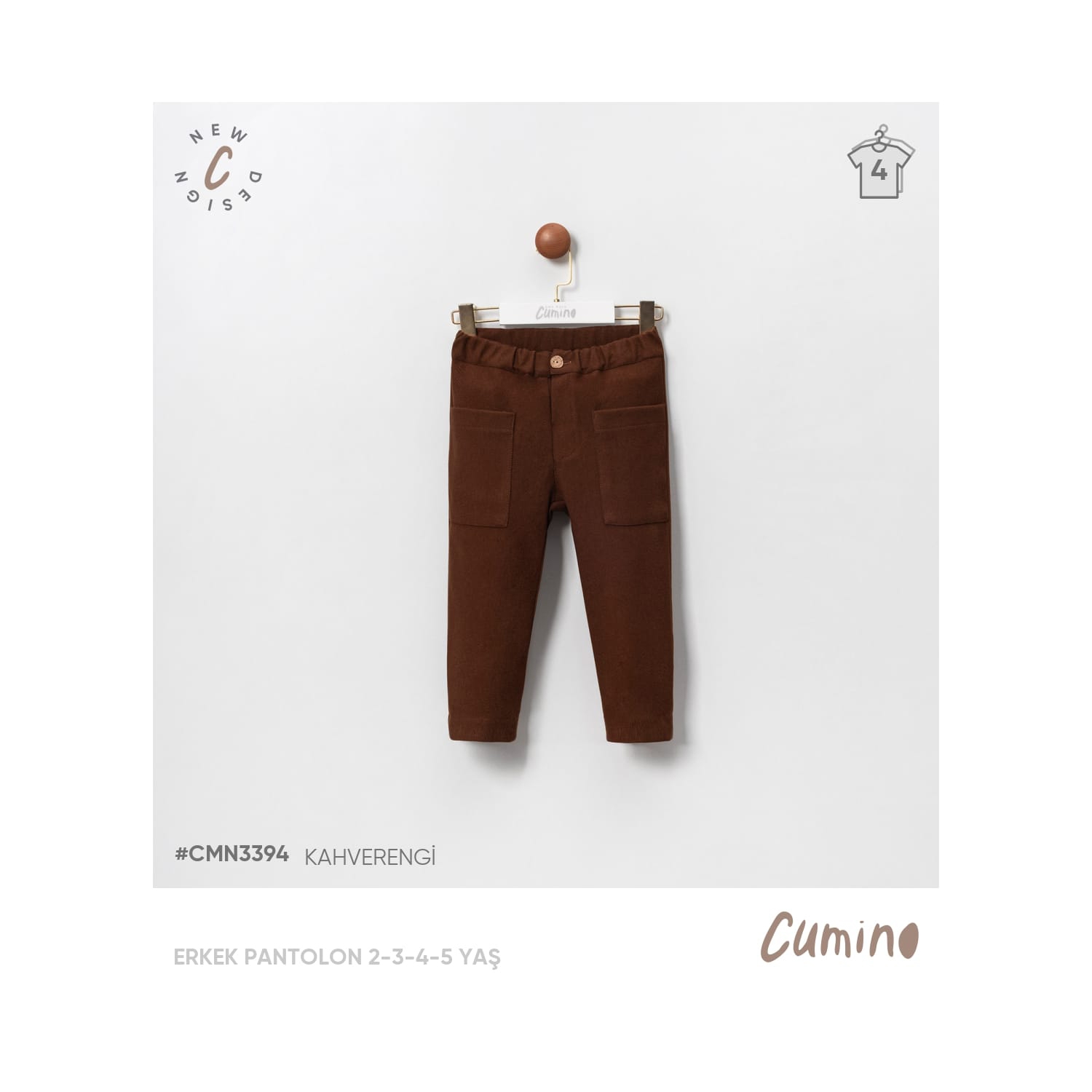CUMINO-3394 2/5 PANTOLON 