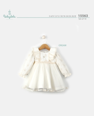 BABYDOLA-15563 ELBISE