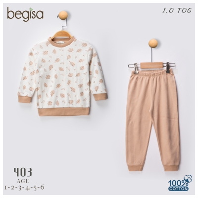 BEGİSA-403 4/6 PİJAMA TAKIM 