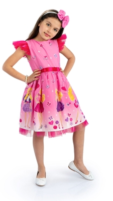 BUSE-1013 BARBIE ELBISE 