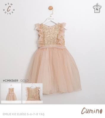 CUMINO-3659 5/8 ELBISE 