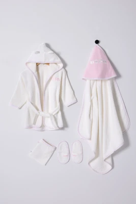 USPOLO-2501 BORNOZ SET